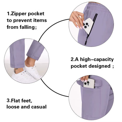 Elevate Your Outdoor Adventures with Women's UPF 50+ Quick Dry Cargo Pants - Lightweight, Water Resistant, and Perfect for Travel!