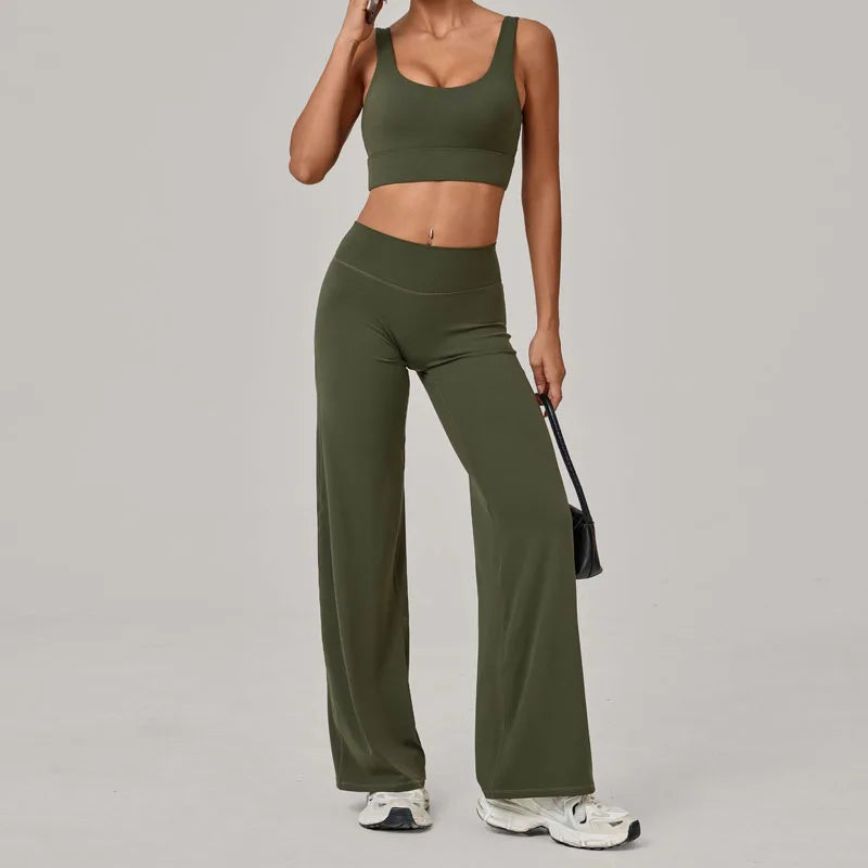 Elevate Your Workout with the 2025 Women's 2-Piece Yoga Set - Quick Dry, Lightweight, and Breathable High Waist Butt Lift Sportswear