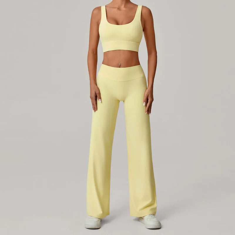 Elevate Your Workout with the 2025 Women's 2-Piece Yoga Set - Quick Dry, Lightweight, and Breathable High Waist Butt Lift Sportswear