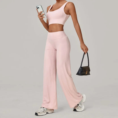 Elevate Your Workout with the 2025 Women's 2-Piece Yoga Set - Quick Dry, Lightweight, and Breathable High Waist Butt Lift Sportswear